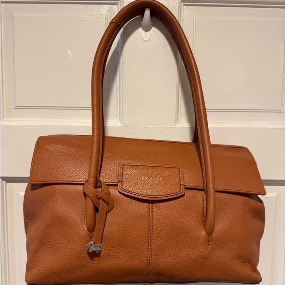 RADLEY LONDON Tan Leather Shoulder Bag